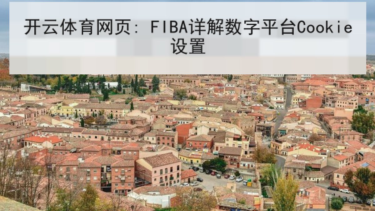 开云体育网页: FIBA详解数字平台Cookie设置